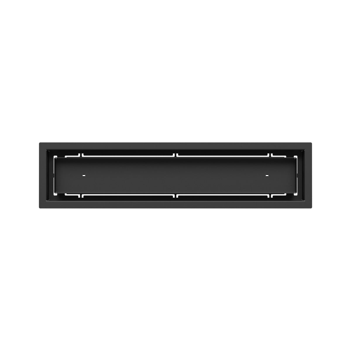 4x19 Classic floor register, top-down view