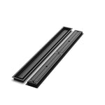 4x44 Classic floor register, front and back views side by side
