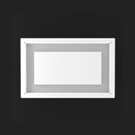5.5x9.75 - Modern - Ceiling - Vent Cover - TRM Metal - 9.75x5.5 - TRM Metal Products