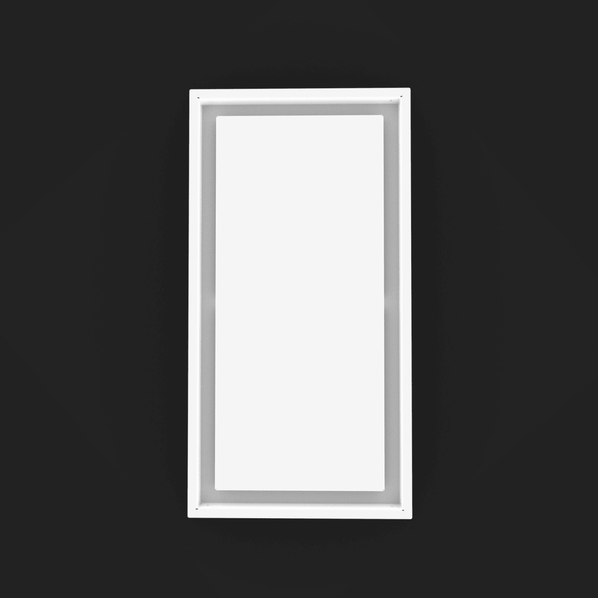 5.5x9.75 - Modern - Ceiling - Vent Cover - TRM Metal - 9.75x5.5 - TRM Metal Products