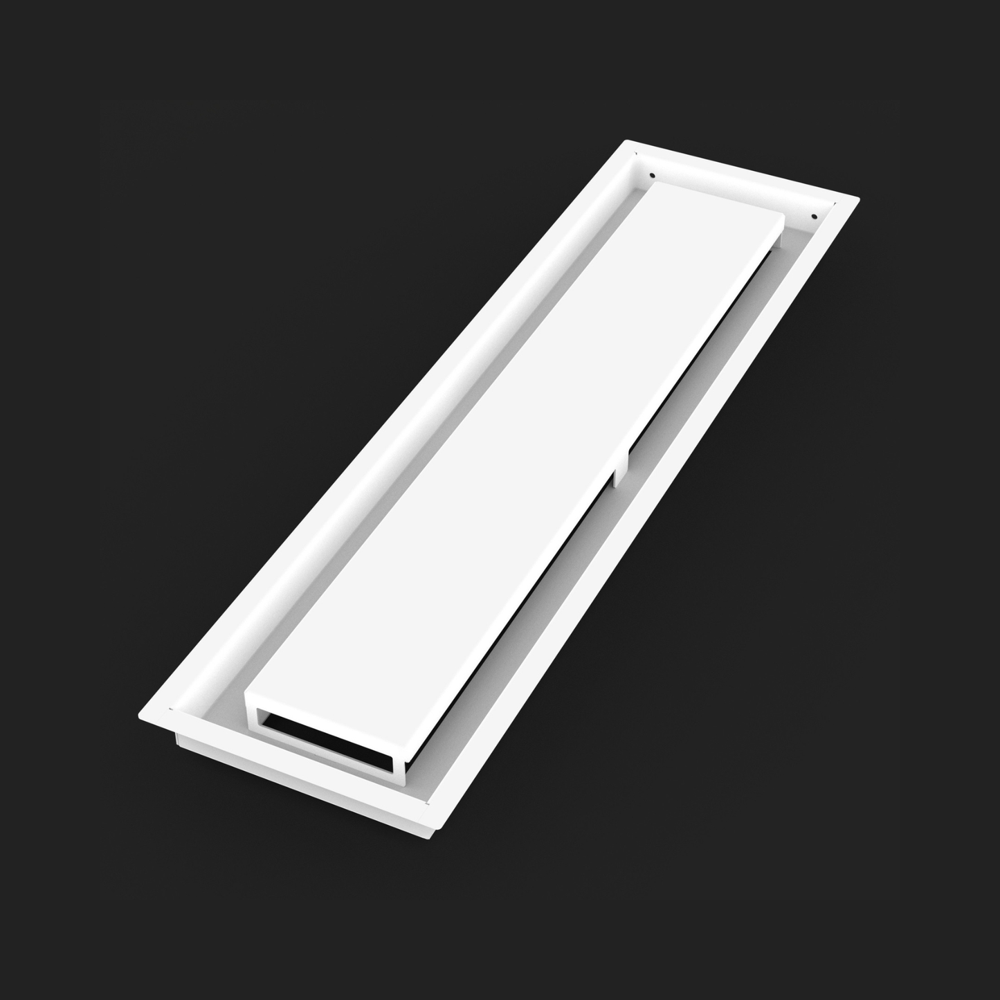 13.5x62 - Modern-Ceiling-Vent Cover-TRM Metal -  62x13.5