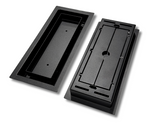 7x42 Classic Drop-in Air Vent, Flush Floor-Matching, All Metal, Floor Vent Cover for 7x42 air vent