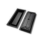 4x71 Classic Drop-in Air Vent, Flush Floor-Matching, All Metal, Floor Vent Cover (71x4)