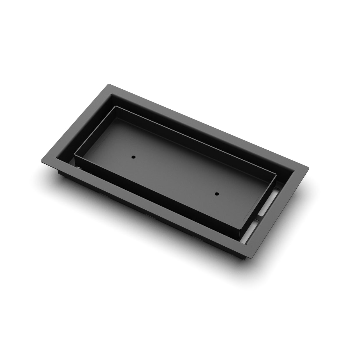 5x10 Classic floor register, quarter view