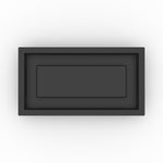 5x10 ZenFlow floor register, top-down view