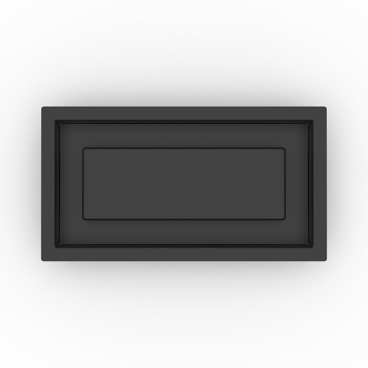 5x10 ZenFlow floor register, top-down view