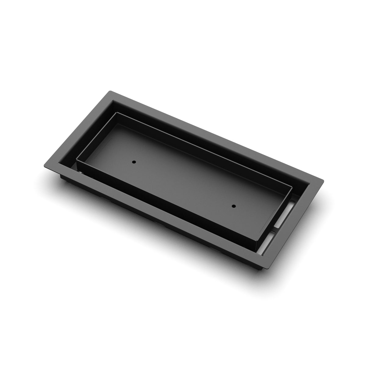 5x11 Classic floor register, quarter view