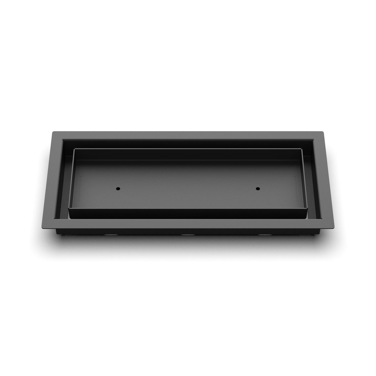 5x12 Classic floor register, front view