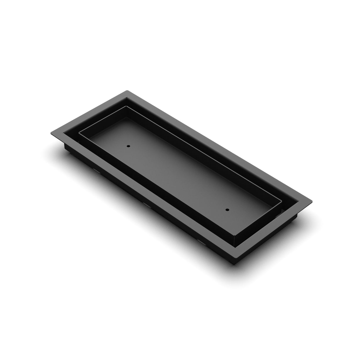 5x13 Classic floor register, diagonal view