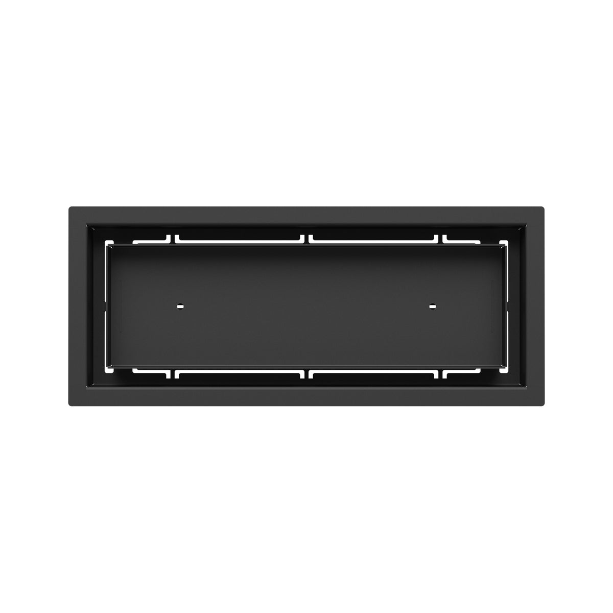 5x13 Classic floor register, top-down view