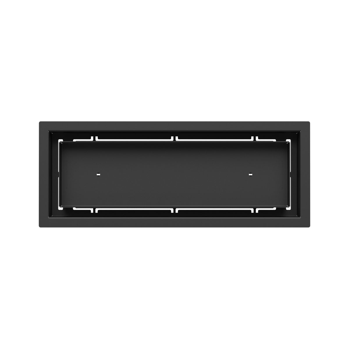 5x14 Classic floor register, top-down view