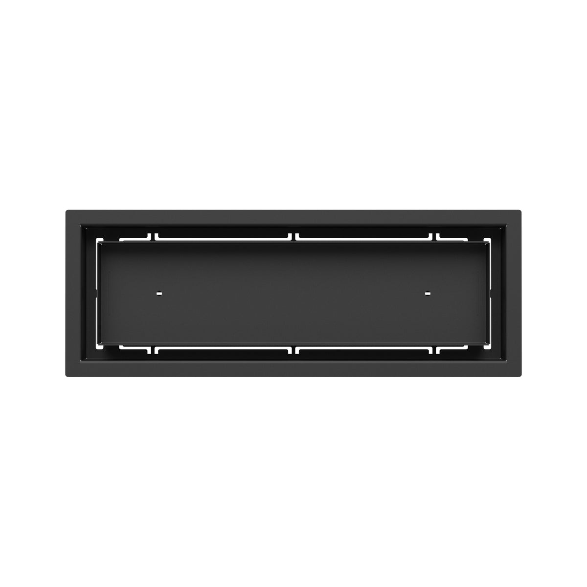 5x15 Classic floor register, top-down view