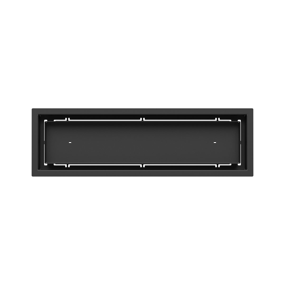 5x18 Classic floor register, top-down view
