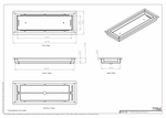 5x19 Classic Drop-in Air Vent, Flush Floor-Matching, All Metal, Floor Vent Cover (19x5)
