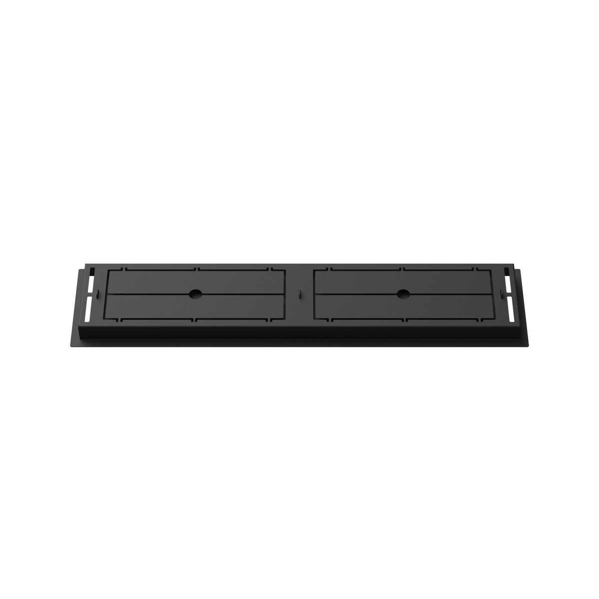 5x25 Classic floor register, back view