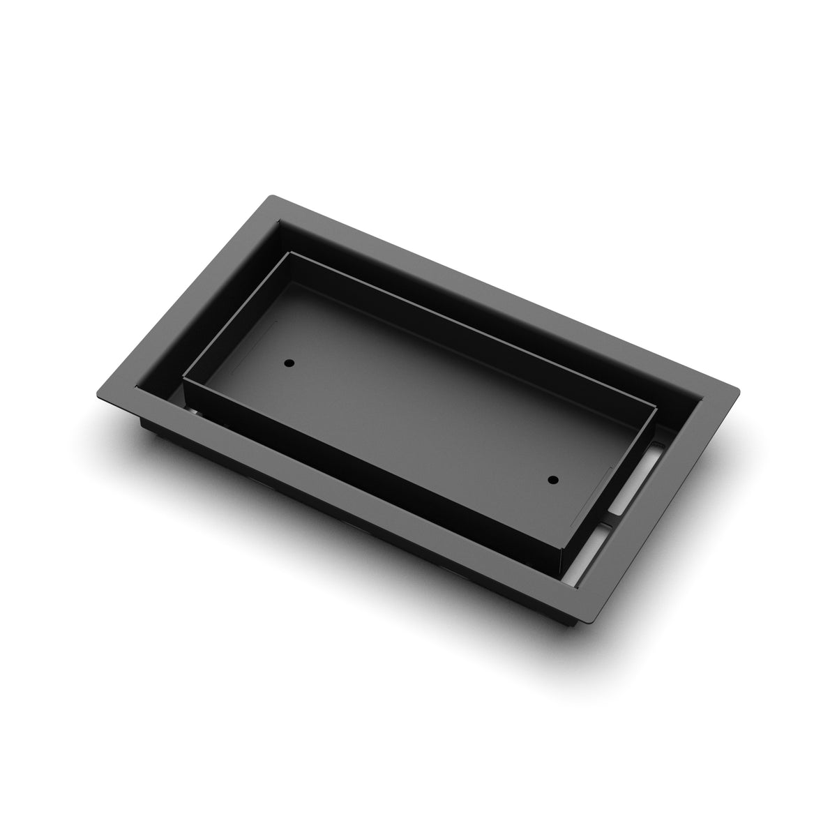 5x9 Classic floor register, quarter view
