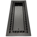 4x10 LÜMIE Floor Vent Cover - Designer Pattern Floor Matching Grille