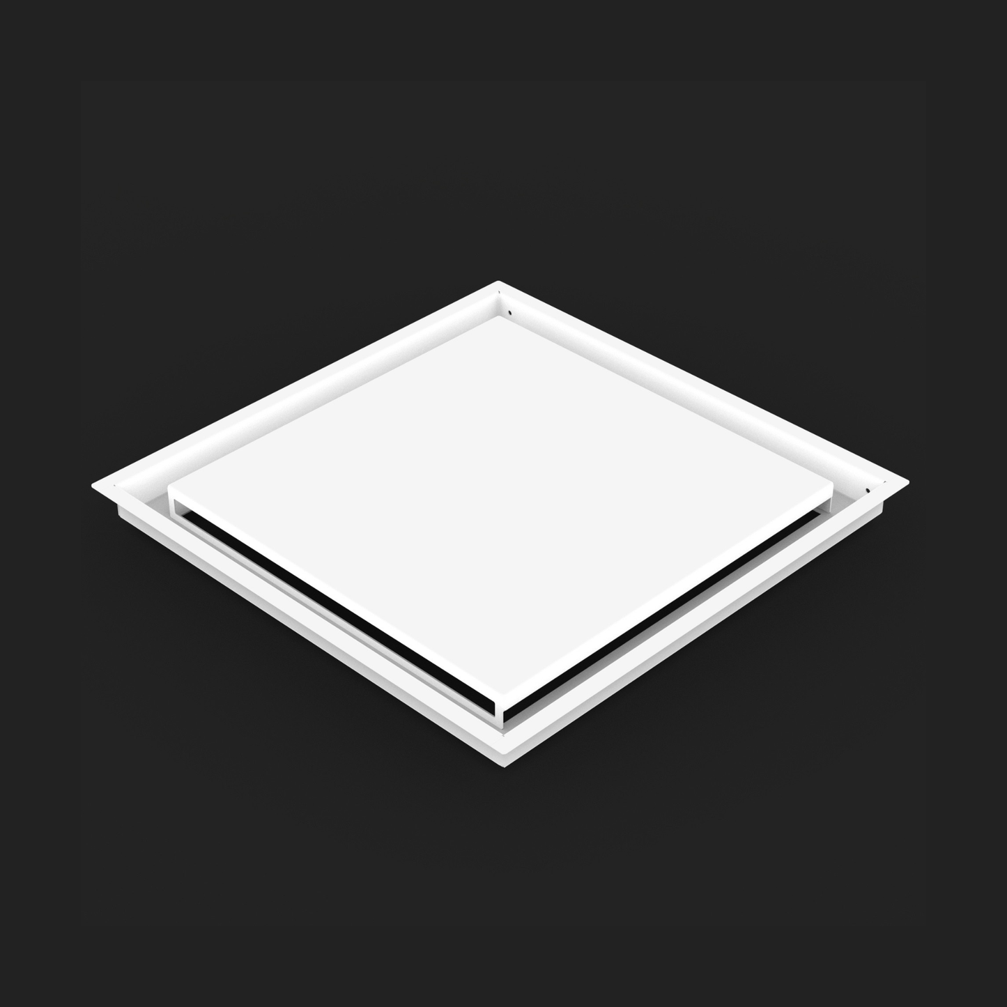 8.5x24 - Modern-Ceiling-Vent Cover-TRM Metal -  24x8.5