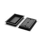 6x10 Classic floor register, front and back view
