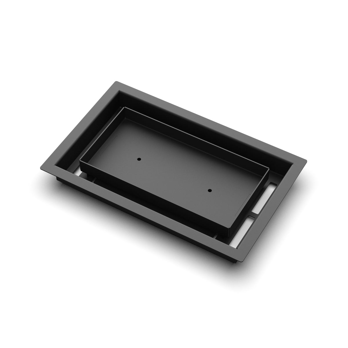 6x10 Classic floor register, quarter view