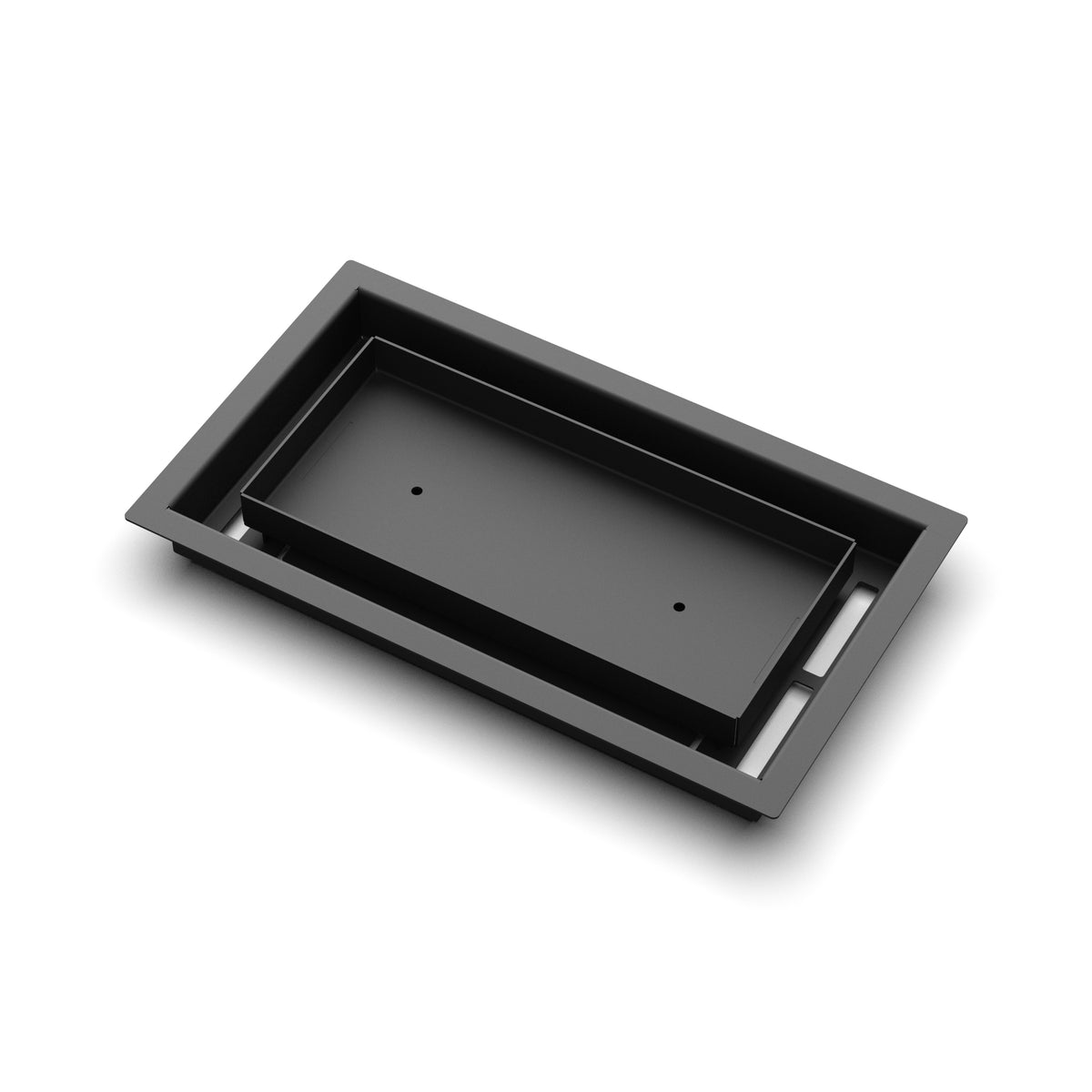 6x11 Classic floor register, quarter view