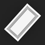 6x12  - Modern Ceiling Vent Cover - TRM Metal - 12x6