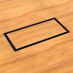 4x10 Undermount Air Vent, Floor-Matching, All Metal, Flush Floor Vent Cover (10x4)