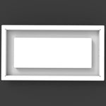 13x71 Ceiling Vent Cover | Flush Mount Steel Grille