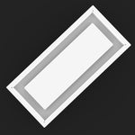6x14-Modern Ceiling Vent Cover - TRM Metal (14x6)