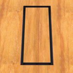 4x10 Undermount Air Vent, Floor-Matching, All Metal, Flush Floor Vent Cover (10x4)