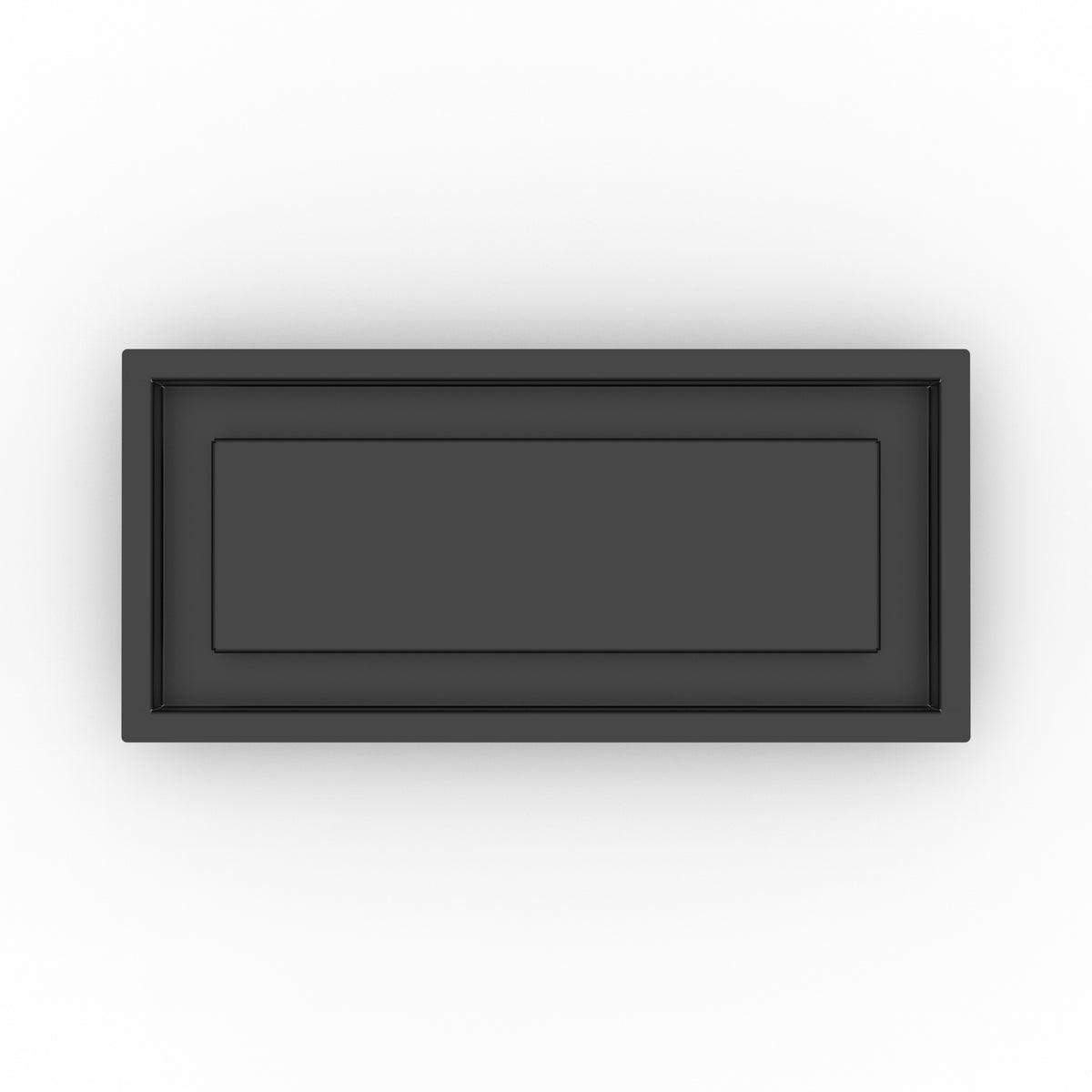 6x14 ZenFlow floor register, top-down view