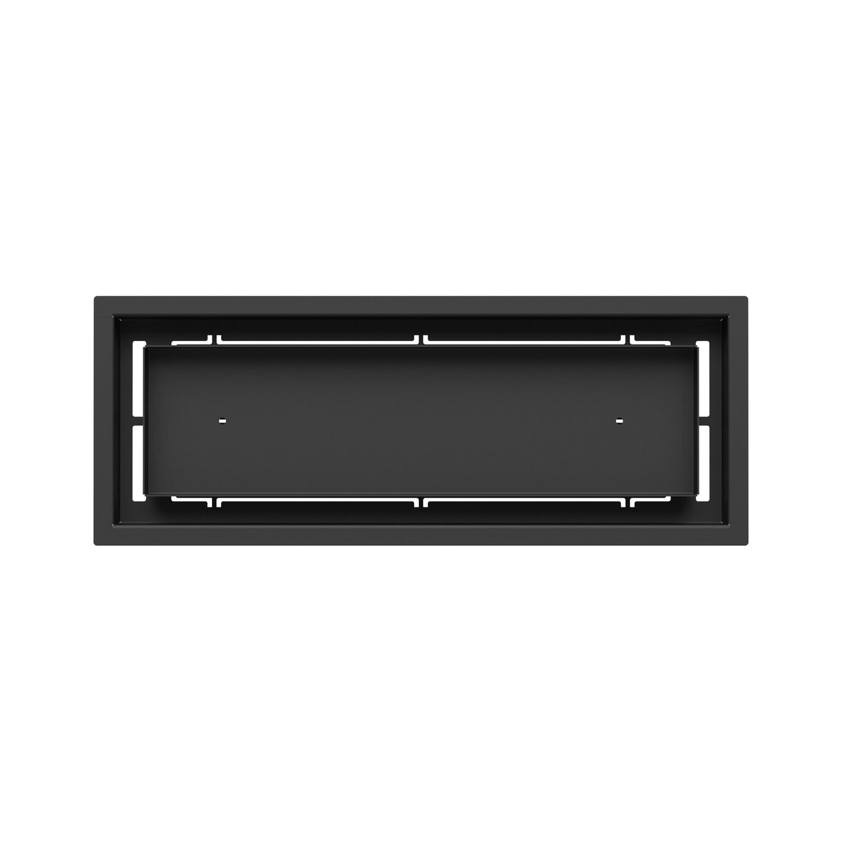 6x17 Classic floor register, top-down view