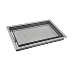 6x17.75 Classic Drop-in Air Vent, Flush Floor-Matching, All Metal, Floor Vent Cover (17.75x6) - TRM Metal Products
