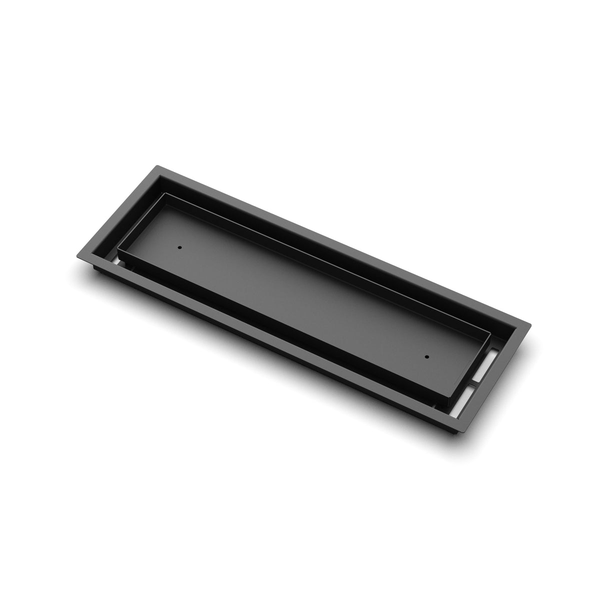 6x19 Classic floor register, quarter view