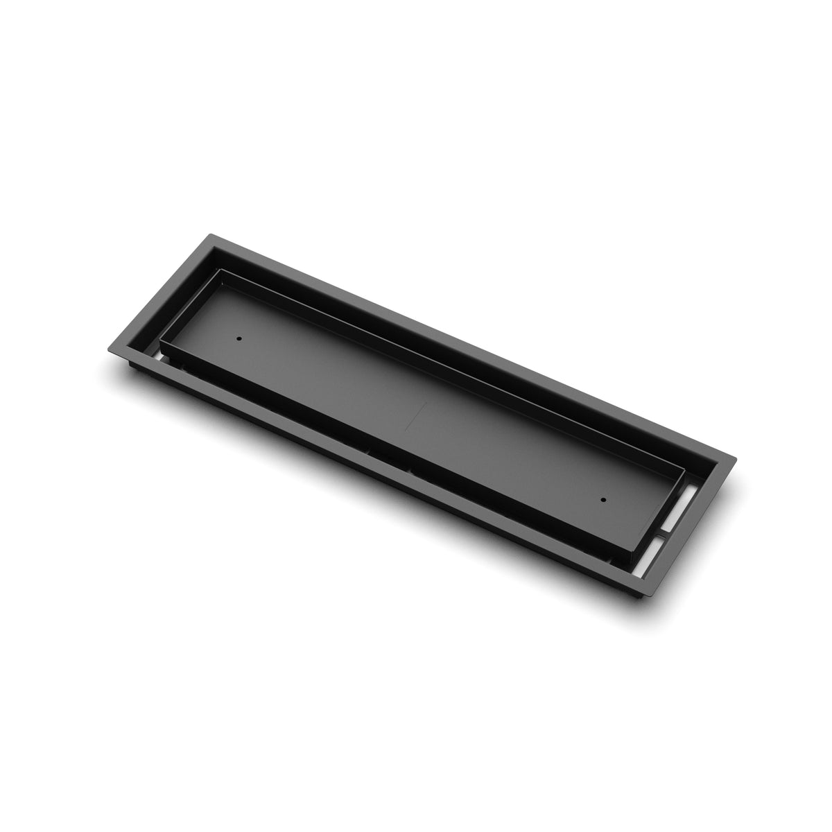 6x21 Classic floor register, quarter view