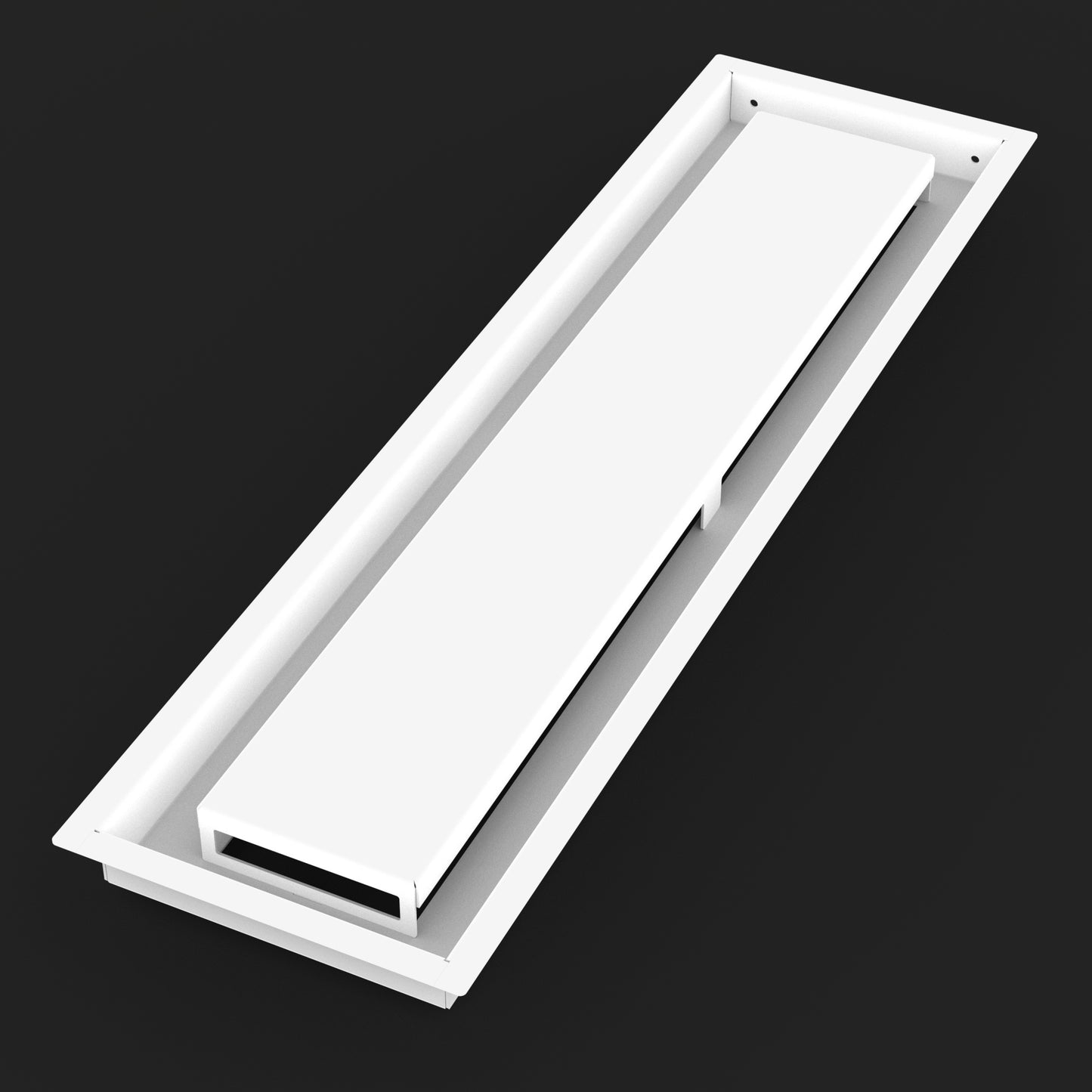 6x12  - Modern Ceiling Vent Cover - TRM Metal - 12x6