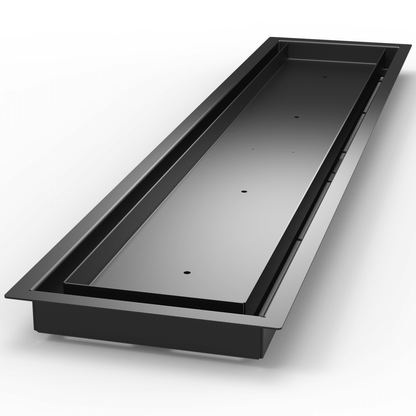 6x24.75 - Classic Drop-in Air Vent, Flush Floor-Matching, All Metal, Floor Vent Cover - TRM Metal 24.75x6 - TRM Metal Products