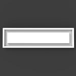 13x72 Ceiling Vent Cover | Flush Mount Steel Grille