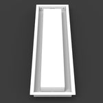 13x72 Ceiling Vent Cover | Flush Mount Steel Grille