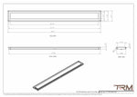 6x58-Modern Ceiling Vent Cover - TRM Metal (58x6)