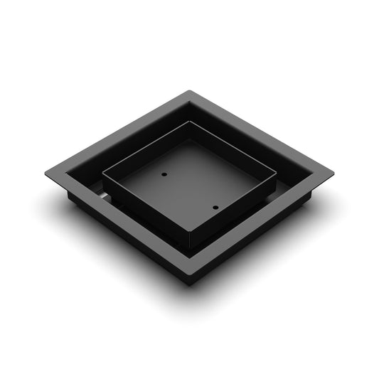 6x6 Classic floor register, diagonal view
