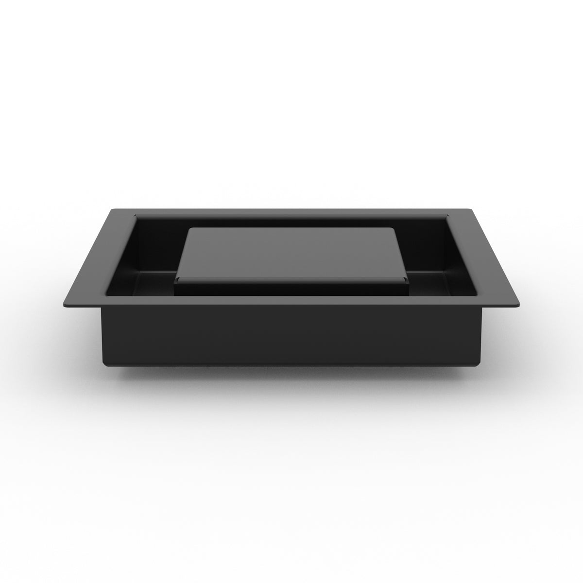 6x6 ZenFlow floor register, side profile