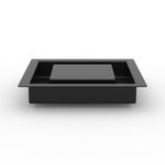 6x6 ZenFlow floor register, side profile
