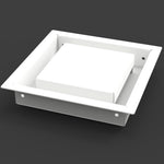 6x6 - Wall Vent - Modern Vent Cover - TRM Metal