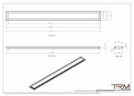 6x69-Modern Ceiling Vent Cover - TRM Metal (69x6)