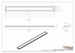 6x70-Modern Ceiling Vent Cover - TRM Metal (70x6)