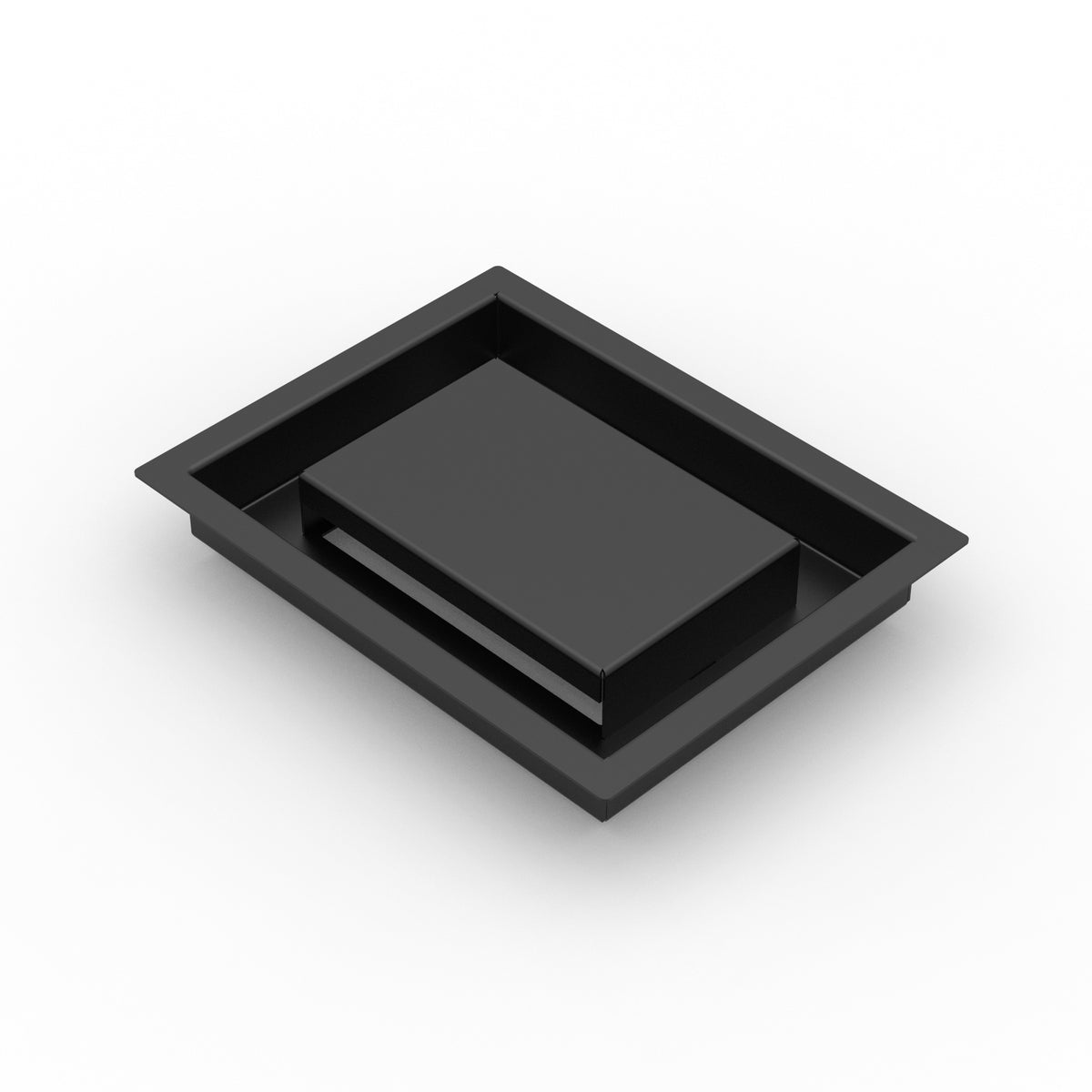 6x8 ZenFlow floor register, diagonal view