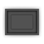 6x8 ZenFlow floor register, top-down view