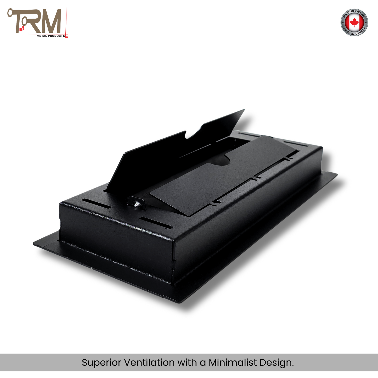 4x10 Classic Drop-in Air Vent, Flush Floor-Matching, All Metal, Floor Vent Cover (10x4)
