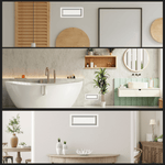 7.5x26.5 - Wall Vent - Modern Vent Cover - Return Air Vent - TRM Metal 26.5x7.5 - TRM Metal Products